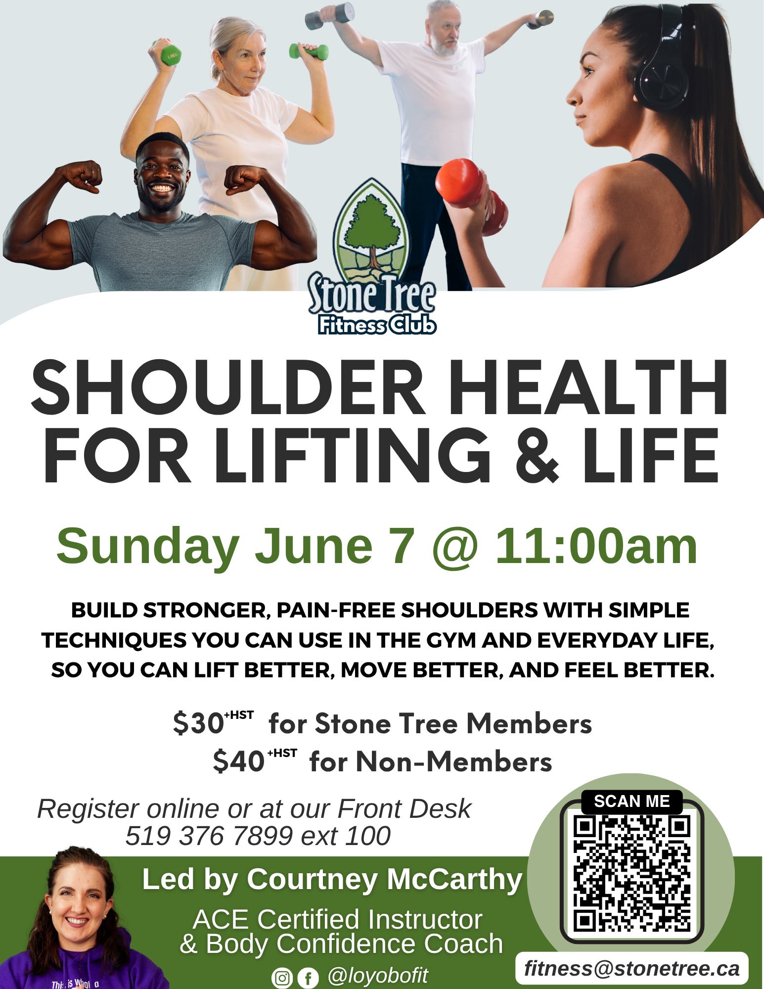 Event image Shoulder Health For Lifting & Life